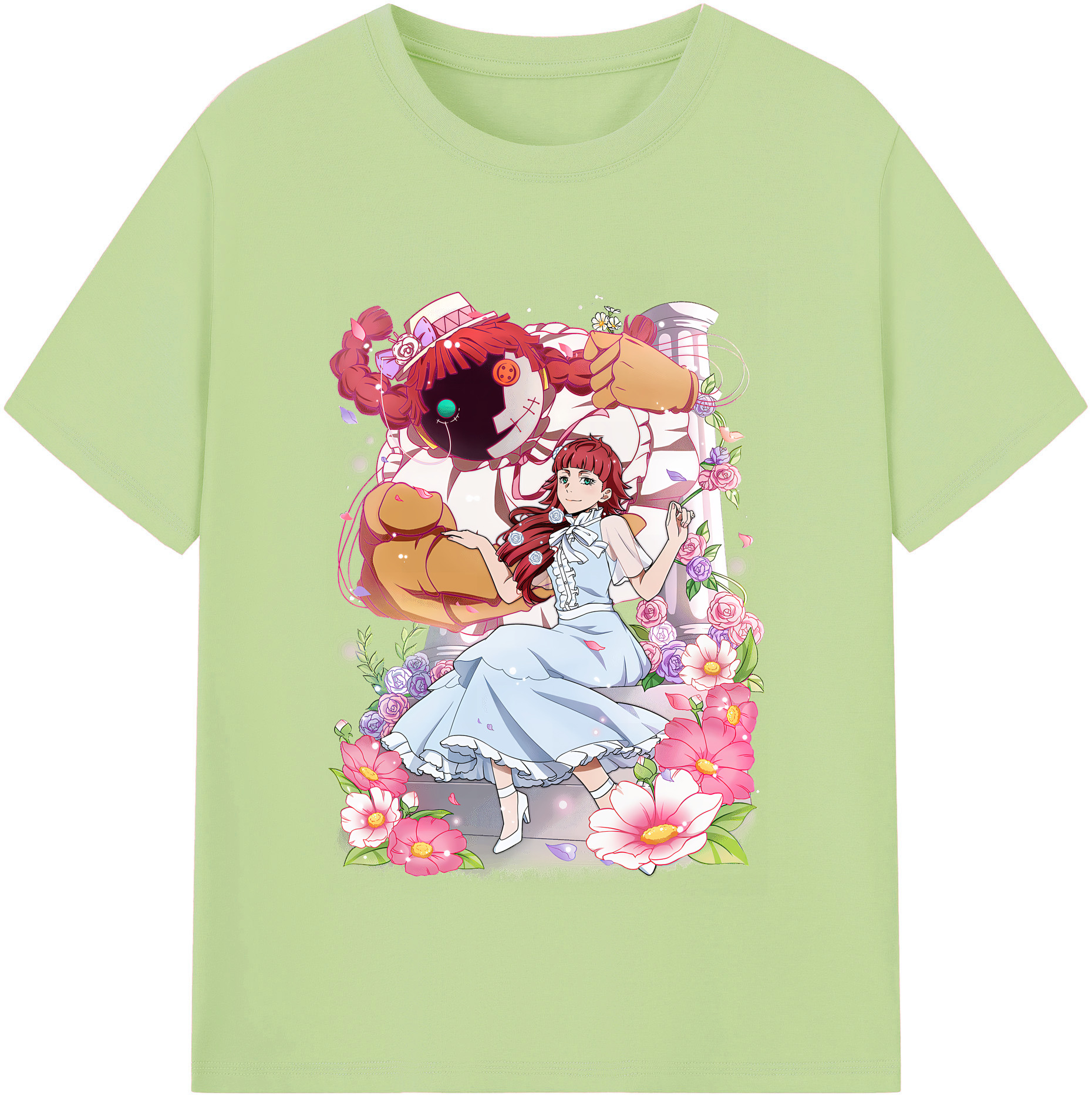 （画像用） 文豪ストレイドッグス Bungo Stray Dogs 綿100％半袖Tシャツ（フロントプリント）
